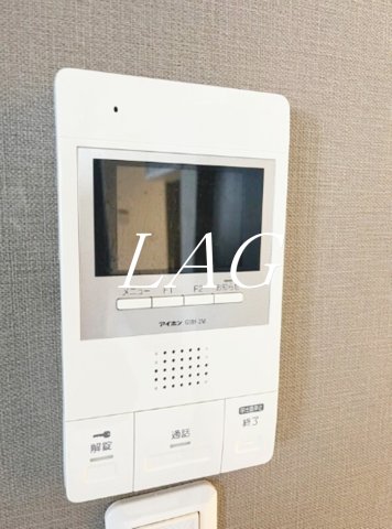 セキュリティ　モニター付きインターフォンです。