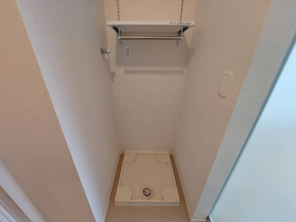 洗面設備　洗濯機置場