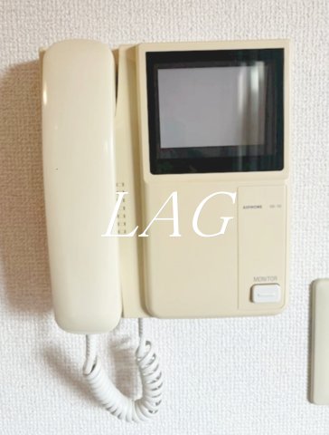 セキュリティ　モニター付きインターフォンです。