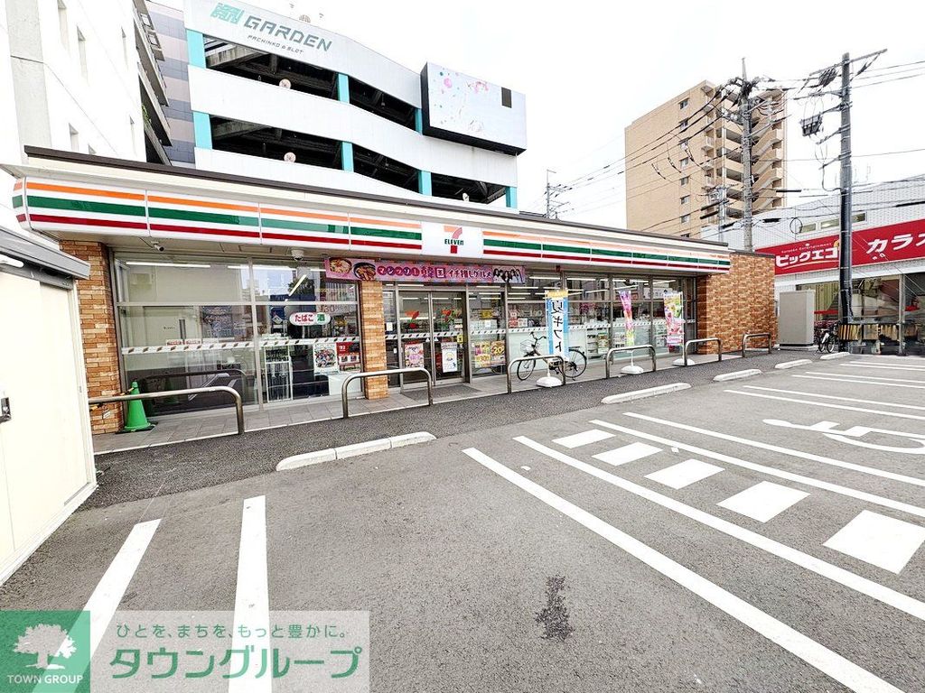 コンビニ　セブンイレブン春日部中央１丁目店（コンビニ）まで190m