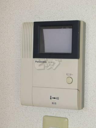 セキュリティ　TVモニターホンでお客様のお顔も見えて安心です！