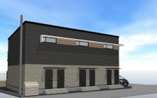建物外観　完成予想図です。