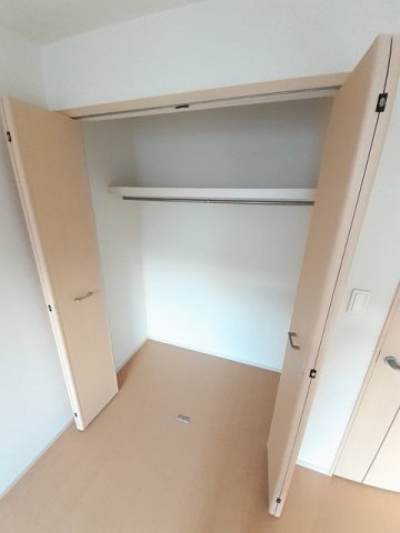 収納　大きなスペースがあり、収納には困りません