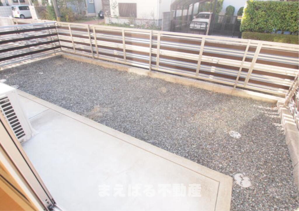 庭　専用庭。※写真別部屋