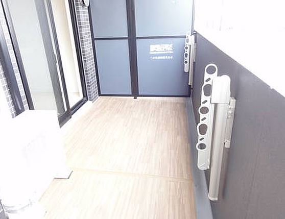 バルコニー　写真は別号室です。現状優先になります。