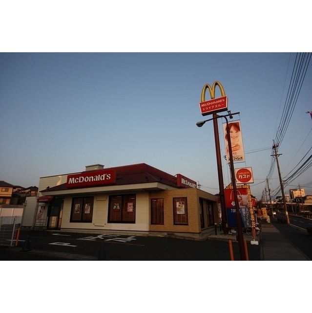 飲食店　マクドナルド津山二宮店（飲食店）まで350m
