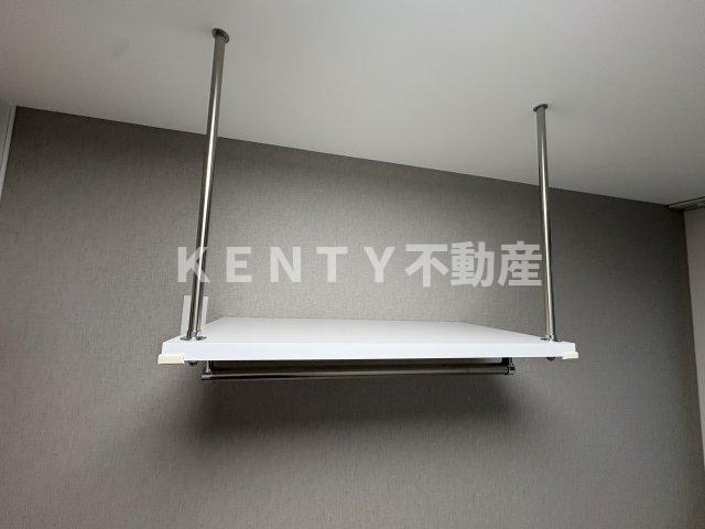 収納　たっぷりとした収納スペースです