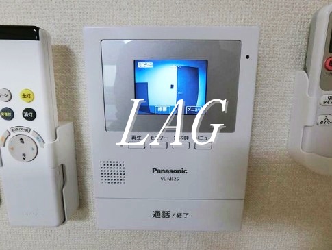セキュリティ　モニター付インターホンです。