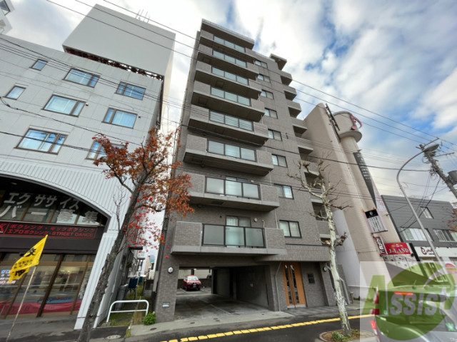 建物外観　札幌市北区北３２条西「アクティ麻生南」
