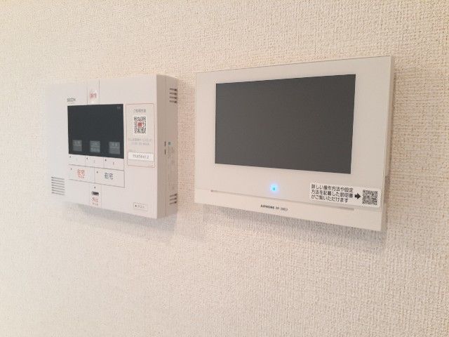 セキュリティ　モニター付きインターホンです