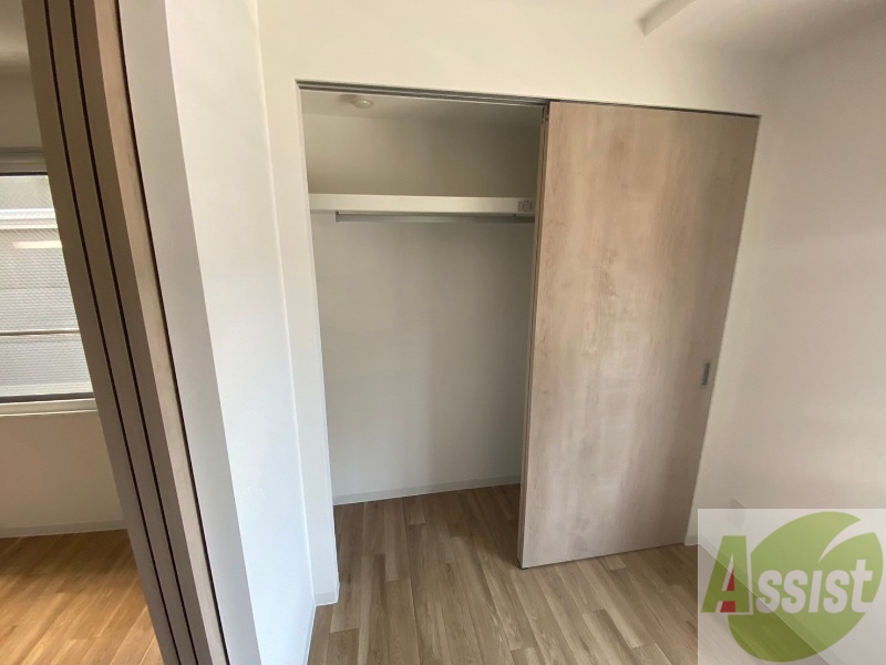 収納　収納もバッチリあるのでお部屋が片付きますよ！