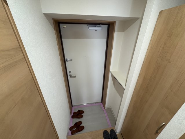 玄関　201号室のお部屋写真となります。