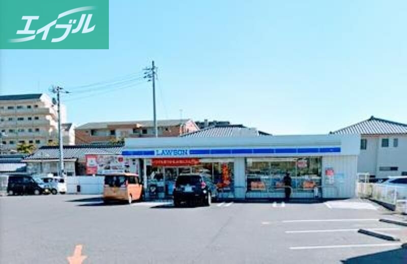コンビニ　ローソン岡山ドーム前店（コンビニ）まで197m