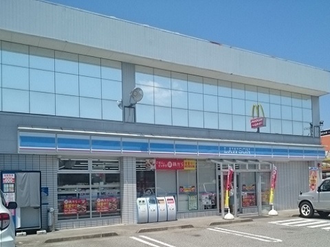 コンビニ　ローソン富山荒川店（コンビニ）まで550m