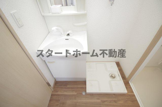 洗面設備　洗面所です