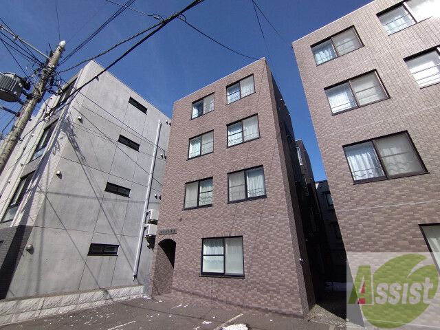 建物外観　札幌市北区麻生町「エクセル麻生」
