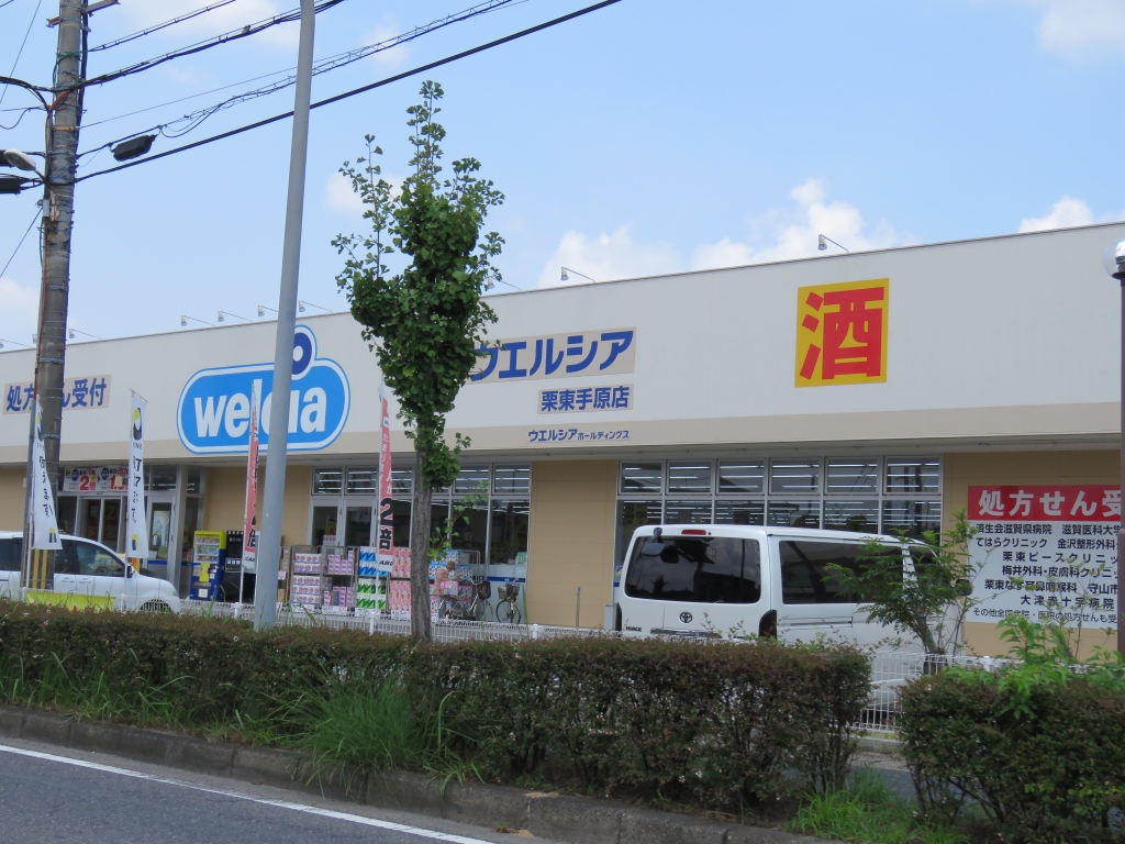 ドラックストア　ウェルシア栗東手原店（ドラッグストア）まで790m
