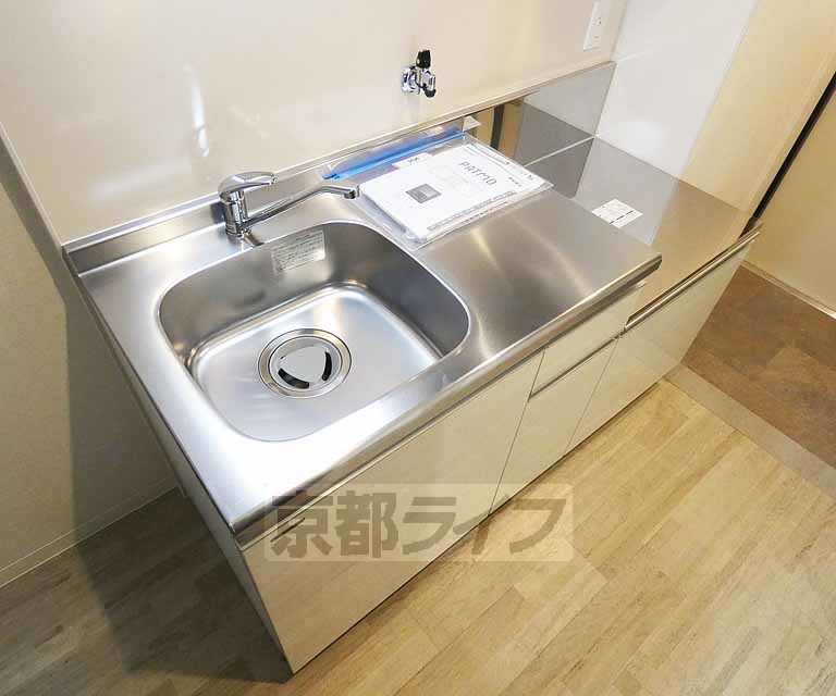 キッチン　ガスコンロ設置可