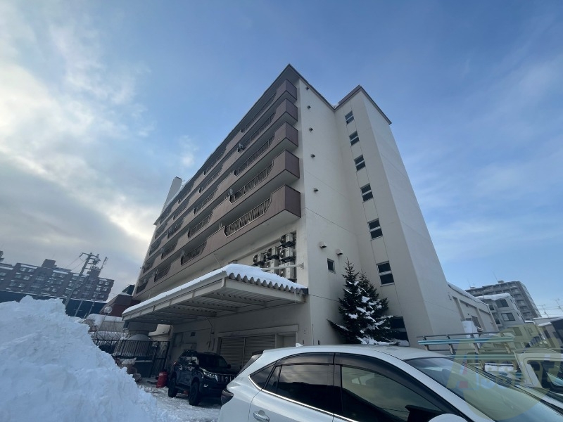 建物外観　札幌市手稲区富丘二条「手稲パークビル」