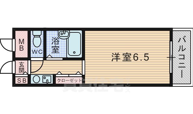 EASY BOX 千里山東の間取り写真