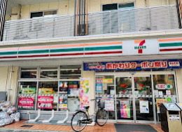 コンビニ　セブン-イレブン 墨田亀沢１丁目店（コンビニ）まで269m