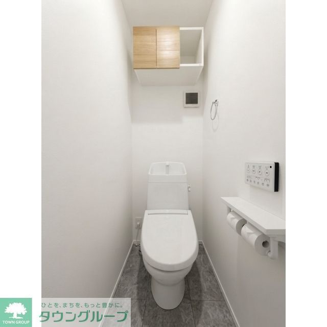トイレ　家具・調度品等に関しては実際の賃貸住宅には含まれません。