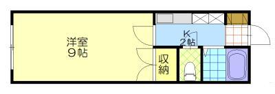 グレースメモリー秋田2Bの間取り写真