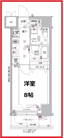 リルシア両国緑4丁目の間取り写真