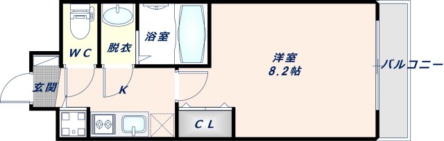フォーリアライズ大阪エレナの間取り写真