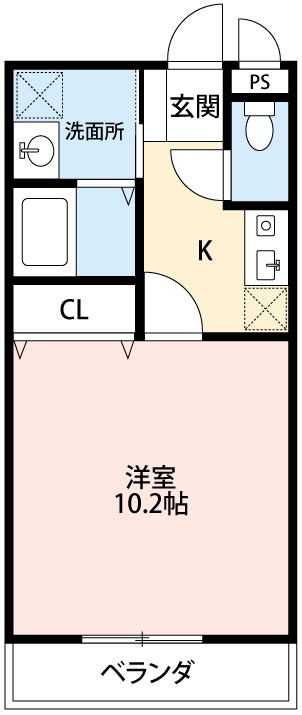 ヒルズ緑丘の間取り写真