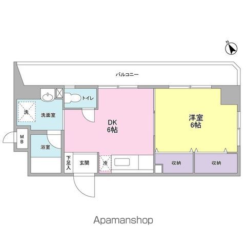那須ハイライズの間取り写真