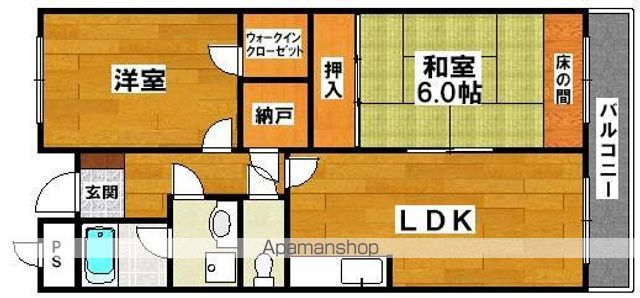 エクセル三国ヶ丘の間取り写真