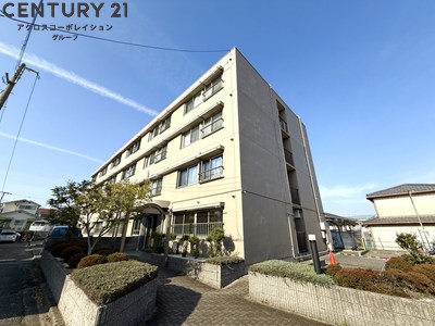建物外観　防犯カメラ付きでセキュリティ面も安心です。