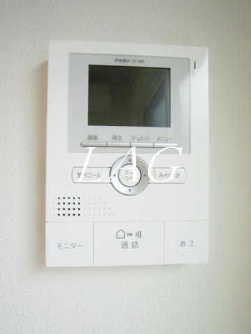 セキュリティ　モニター付インターホンです。