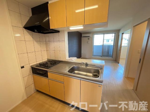 ＪＲ予讃線 丸亀駅 徒歩27分 2階建 築9年のキッチン写真