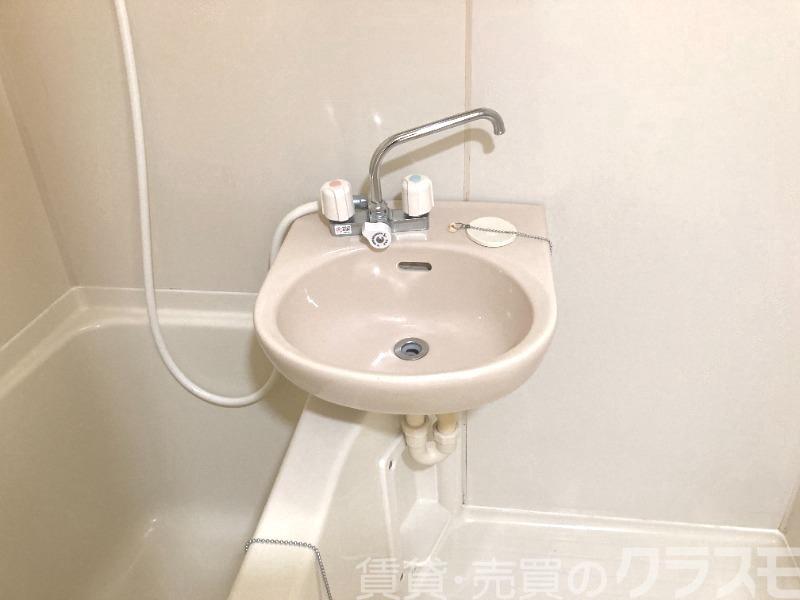 洗面設備　洗面台＆鏡付き♪