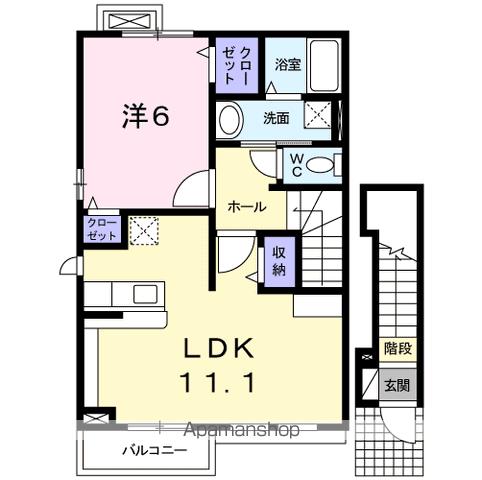 Pastorale 今古賀IIIの間取り写真