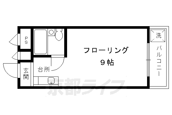 新町シャルム春奈の間取り写真