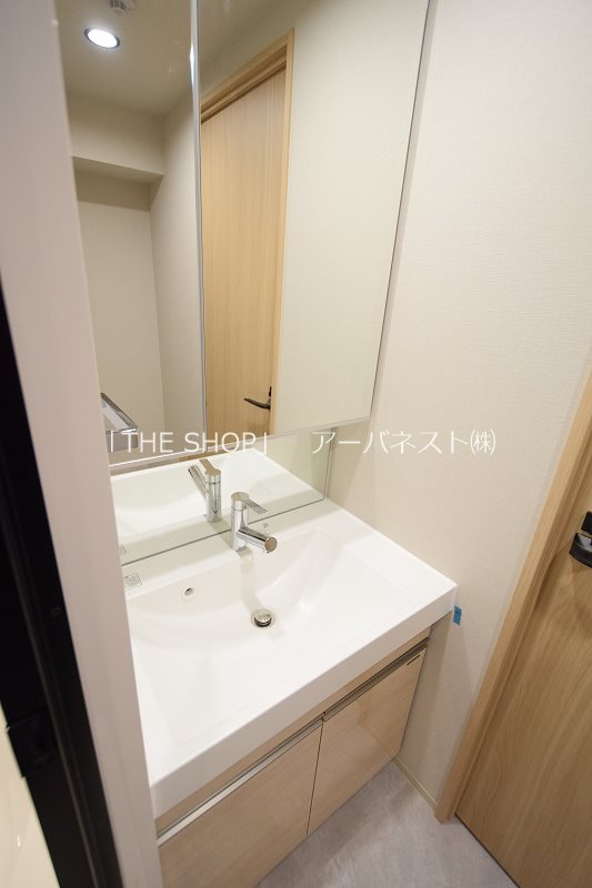 洗面設備　使いやすい独立洗面台