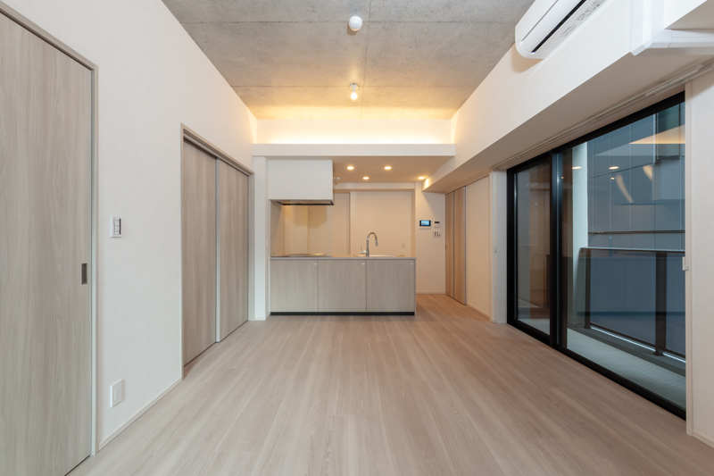THE AKASAKA RESIDENCE S.O.Aの居間写真