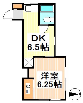 東京メトロ丸ノ内線 方南町駅 徒歩12分 2階建 築58年の間取り写真