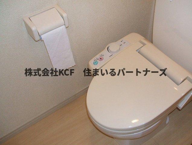 トイレ　ゆったりとした空間のトイレです