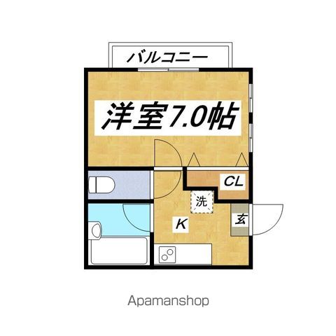 東京メトロ有楽町線 氷川台駅 徒歩3分 2階建 築23年の間取り写真
