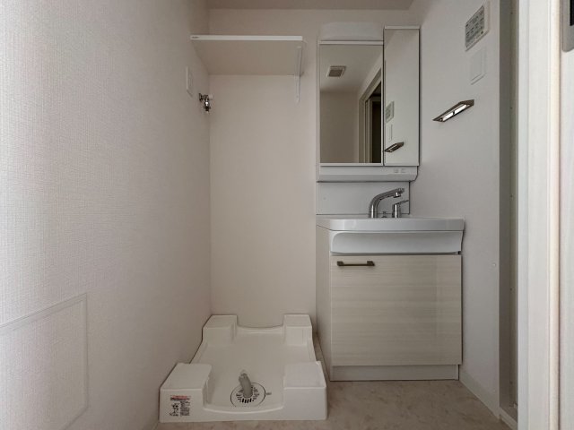 洗面設備　忙しい朝には欠かせない洗面所です