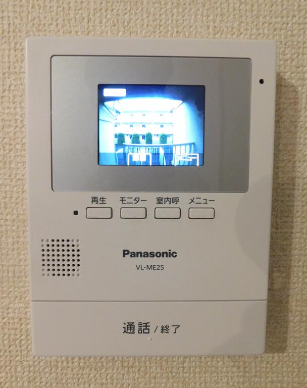セキュリティ　録画機能付カラーＴＶモニターフォン