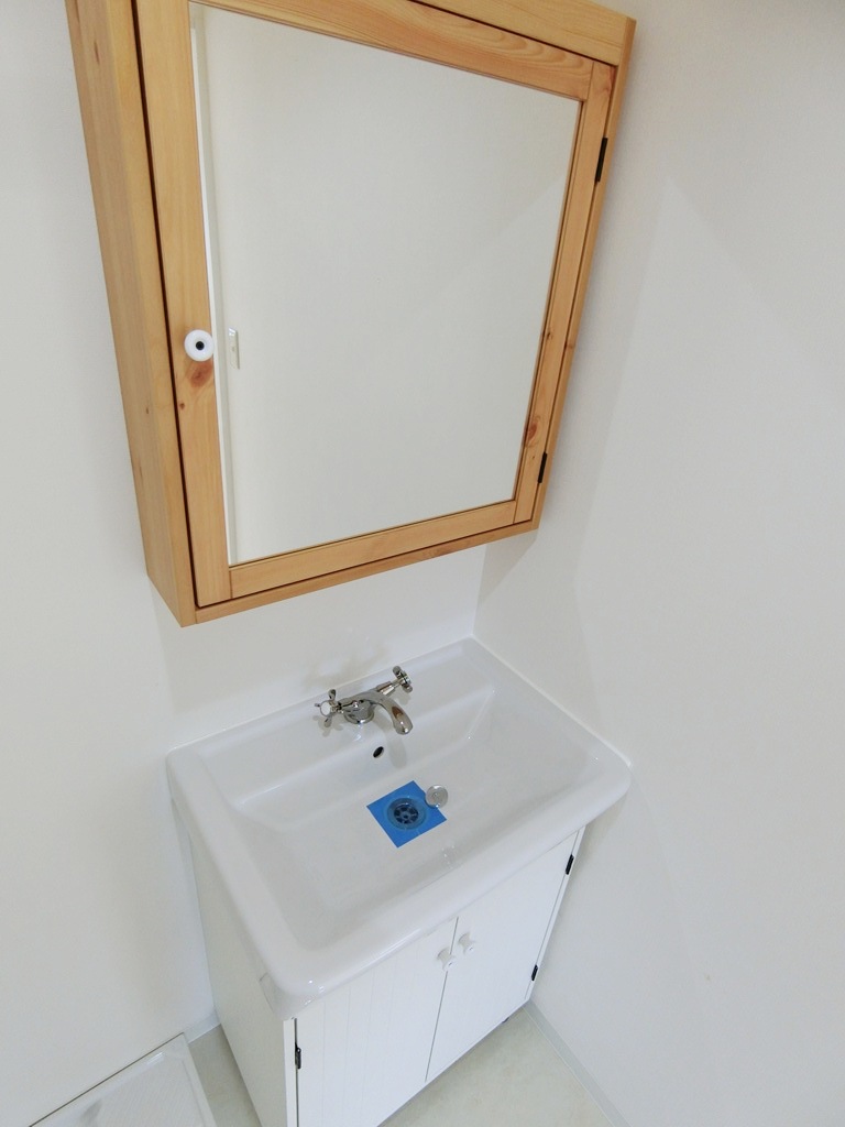 洗面設備　同タイプ別号室のお写真を使用しています。