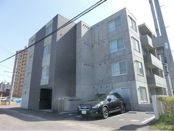 建物外観　都市ガス採用・ネット無料のデザイナーズマンション♪