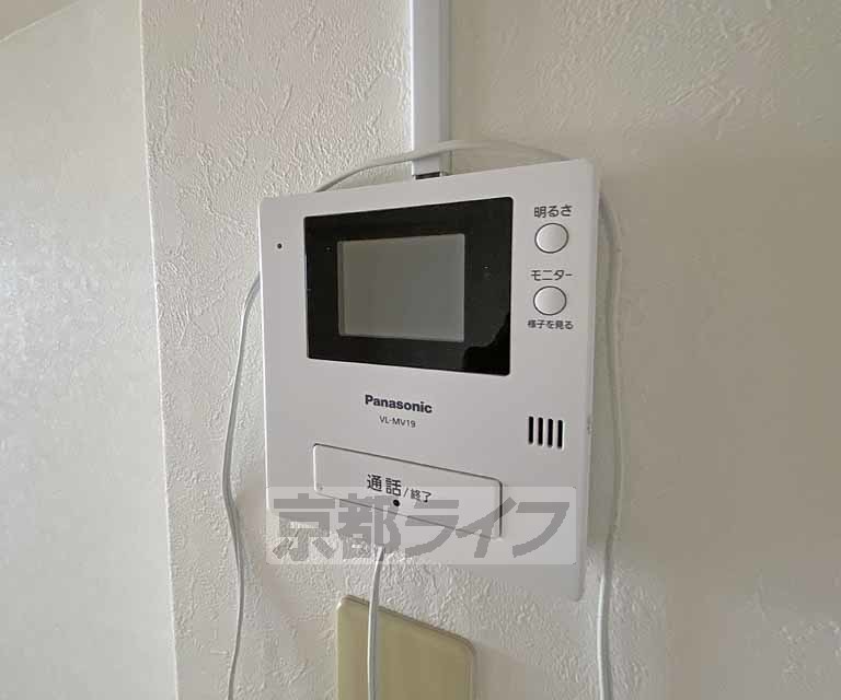 セキュリティ　モニターで来客確認できるので安心です。