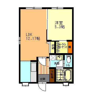 アプロードIの間取り