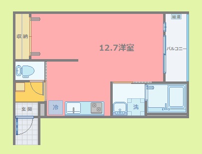 レガルバ長島の間取り